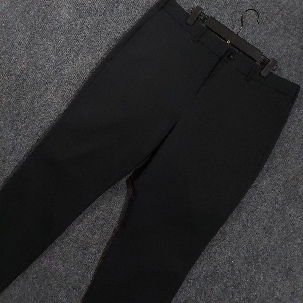 Hill City Pants Mens 36x32 Black Everyday Tech Chino‎ Stretch Water Resistant
